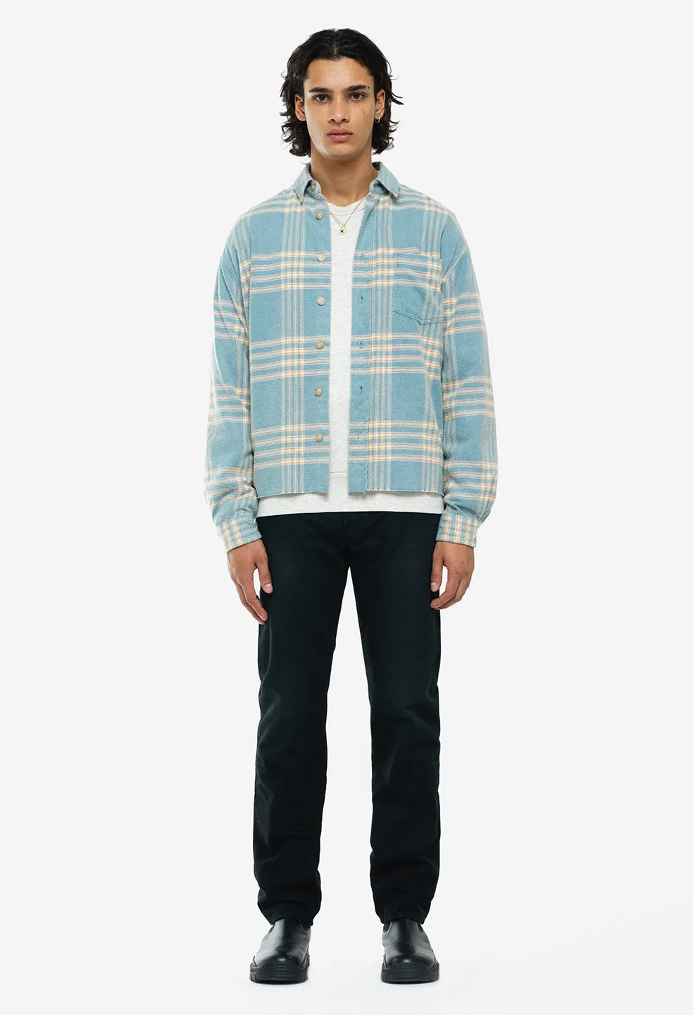 Hemi Oversized Shirt / Speedway Check