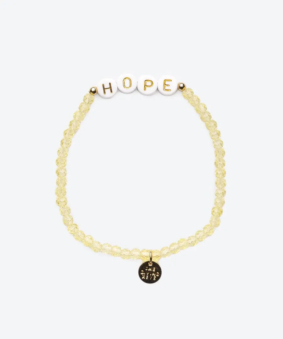 HOPE Crystal Beaded Bracelet