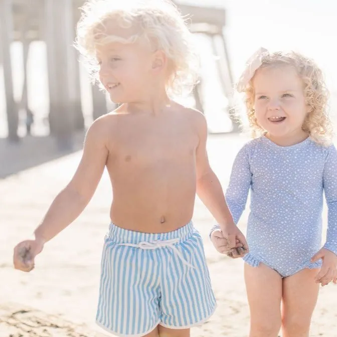 jude boy boardshorts in blue stripe