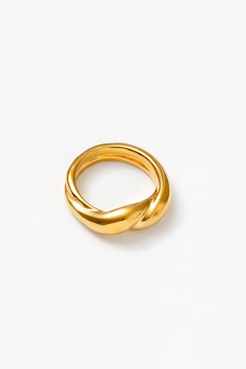 KNOT RING-GOLD