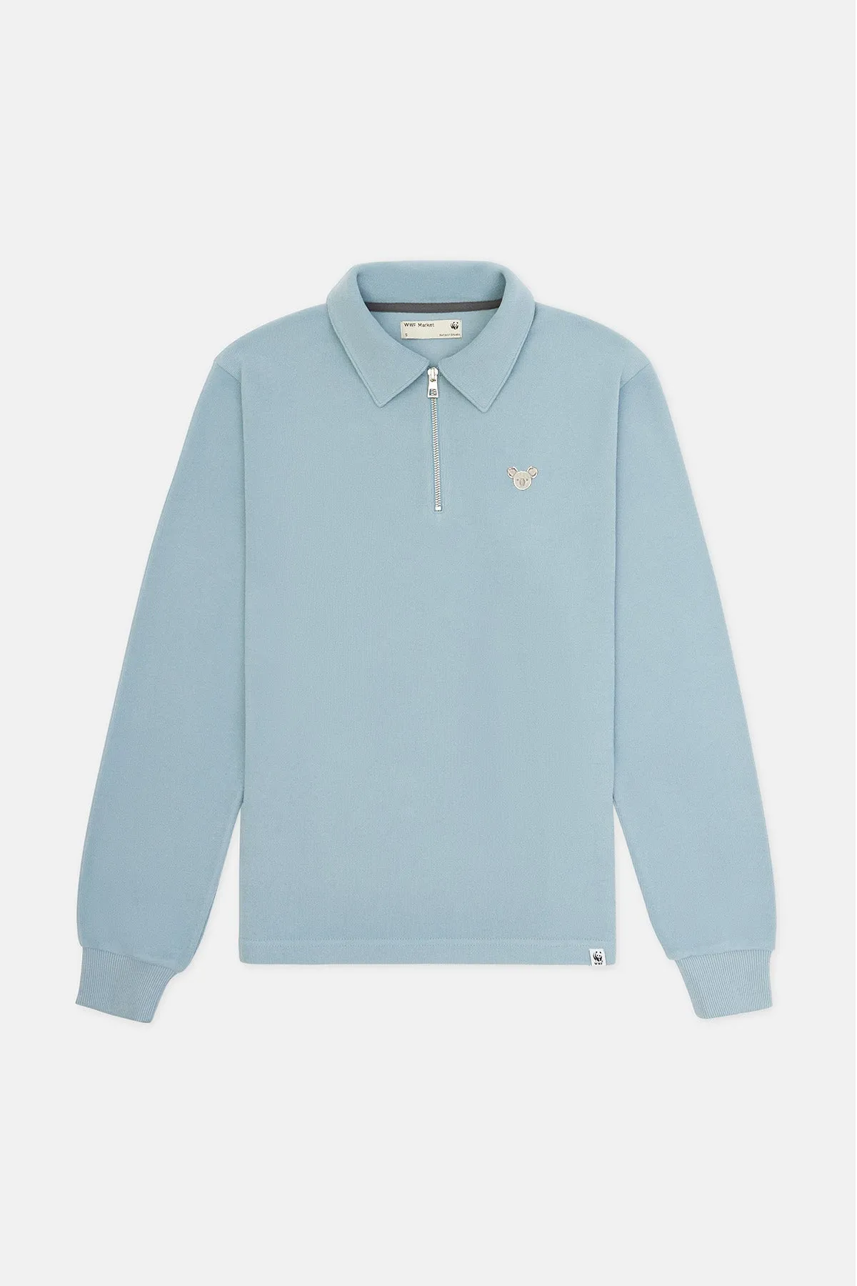 Koala Super Soft Polo Sweatshirt - Mavi