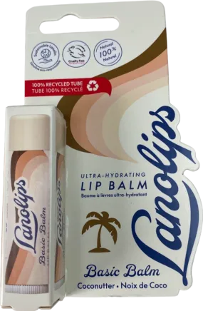 Lanolips Ultra-Hydrating Lip Balm Basic Balm Coconutter 4.5g