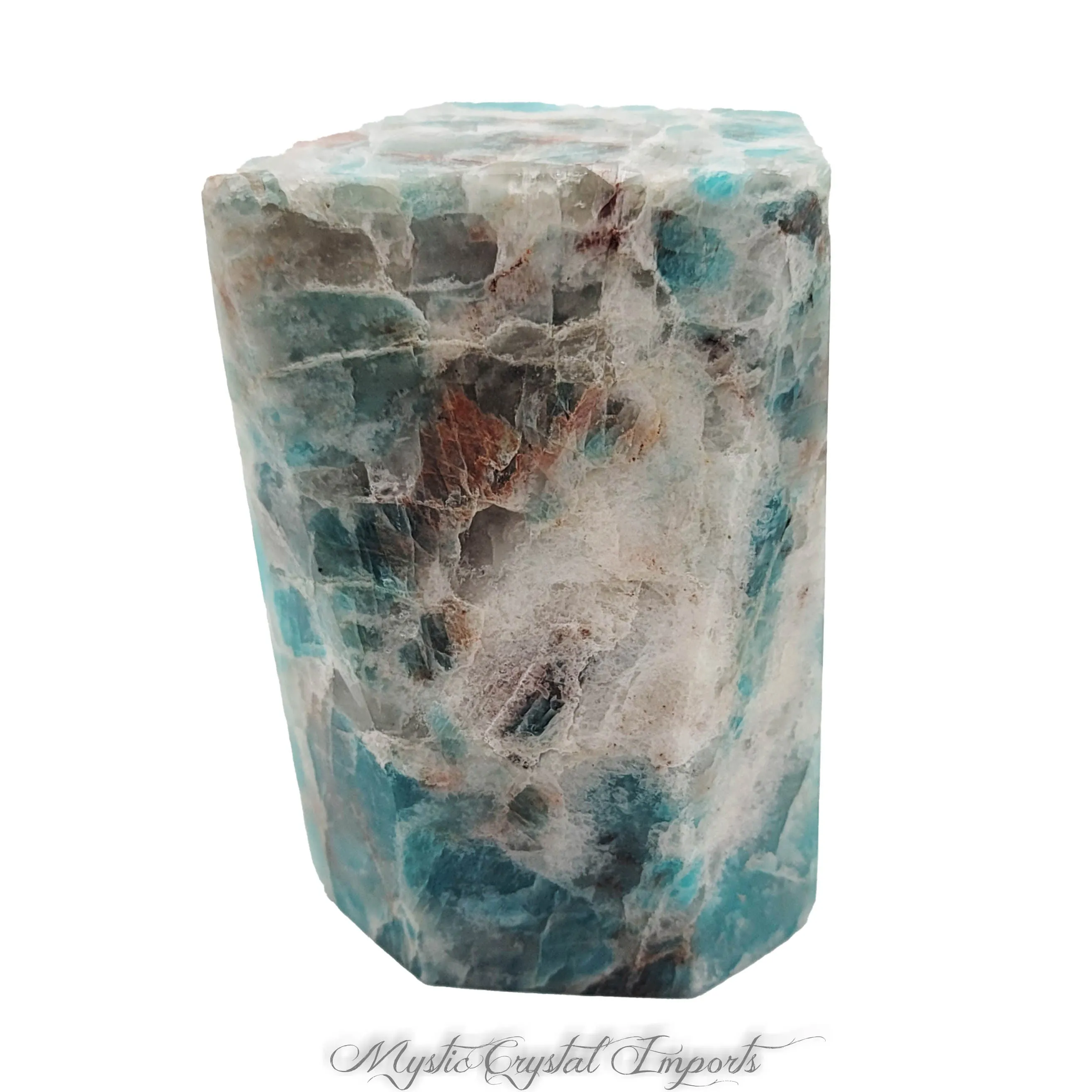 Large Amazonite Freeform Crystal