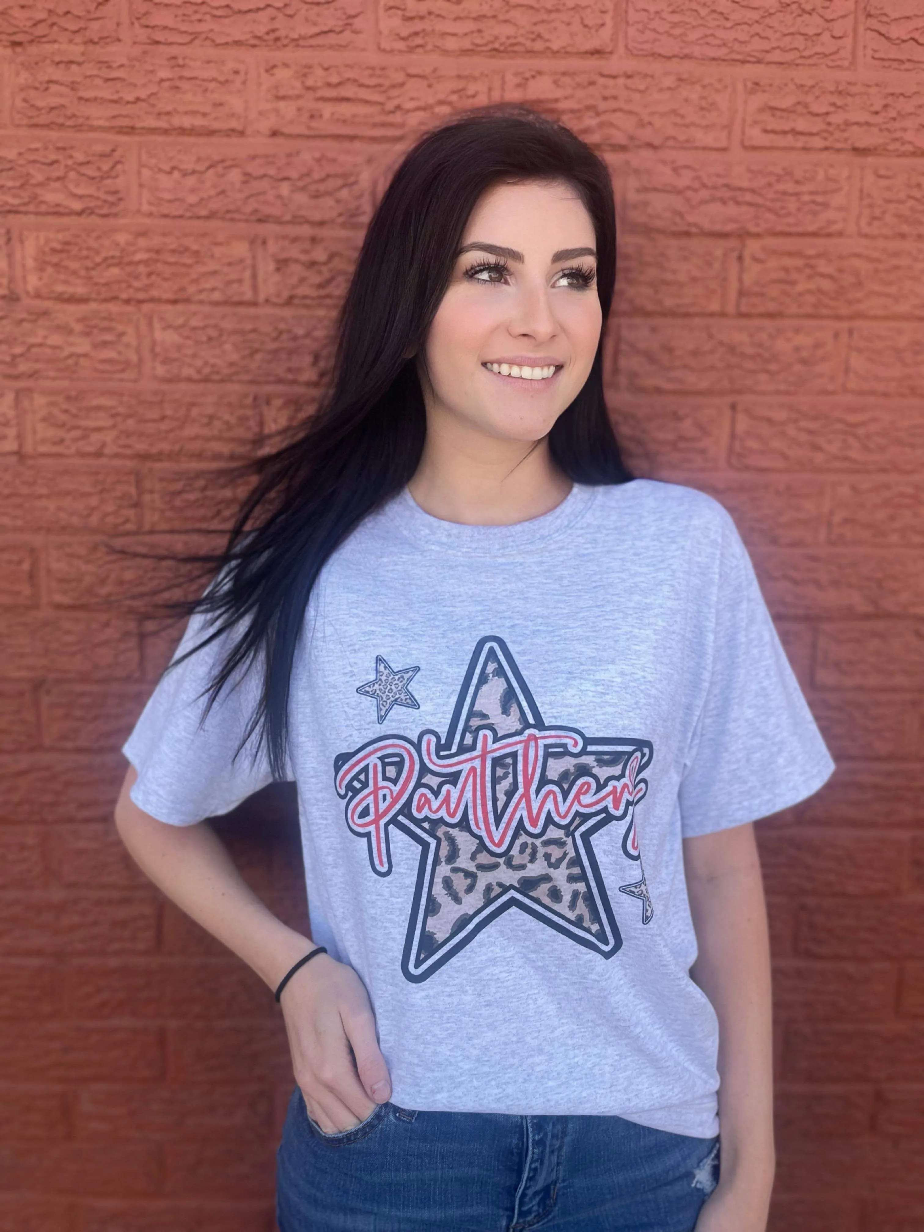 Leopard Star Mascot Tee