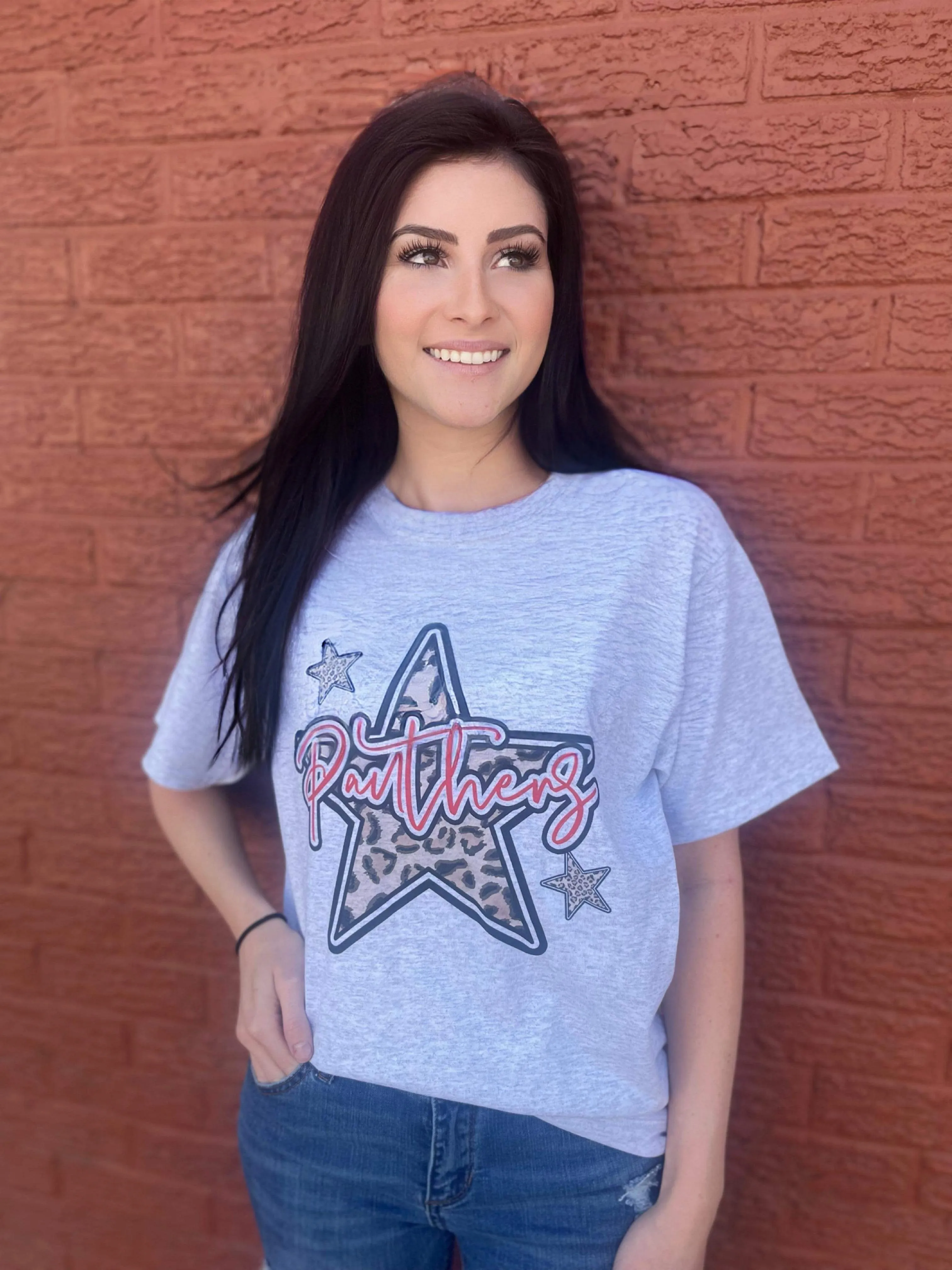 Leopard Star Mascot Tee