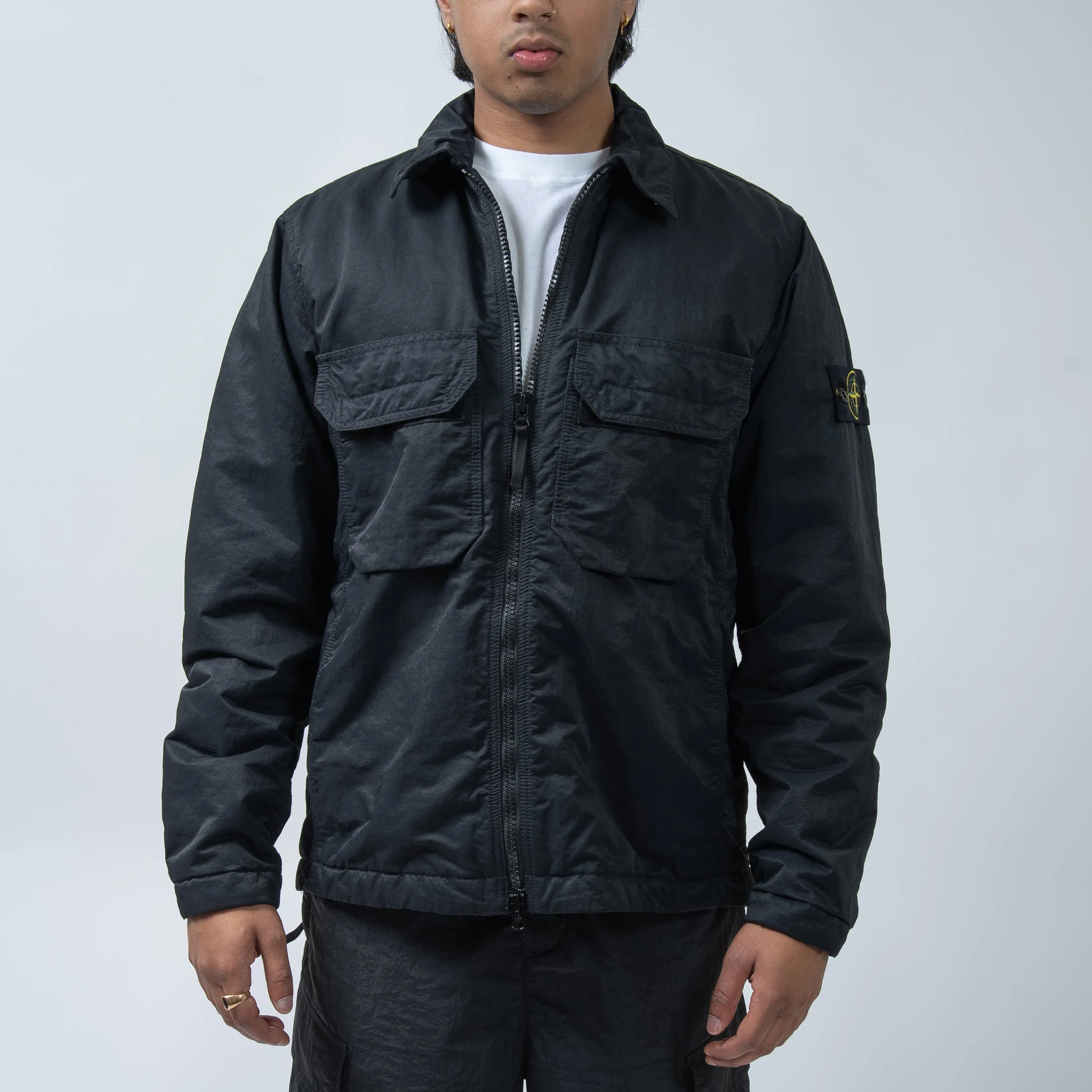 Light Outerwear Primaloft Double Chest Pocket - Black 2979