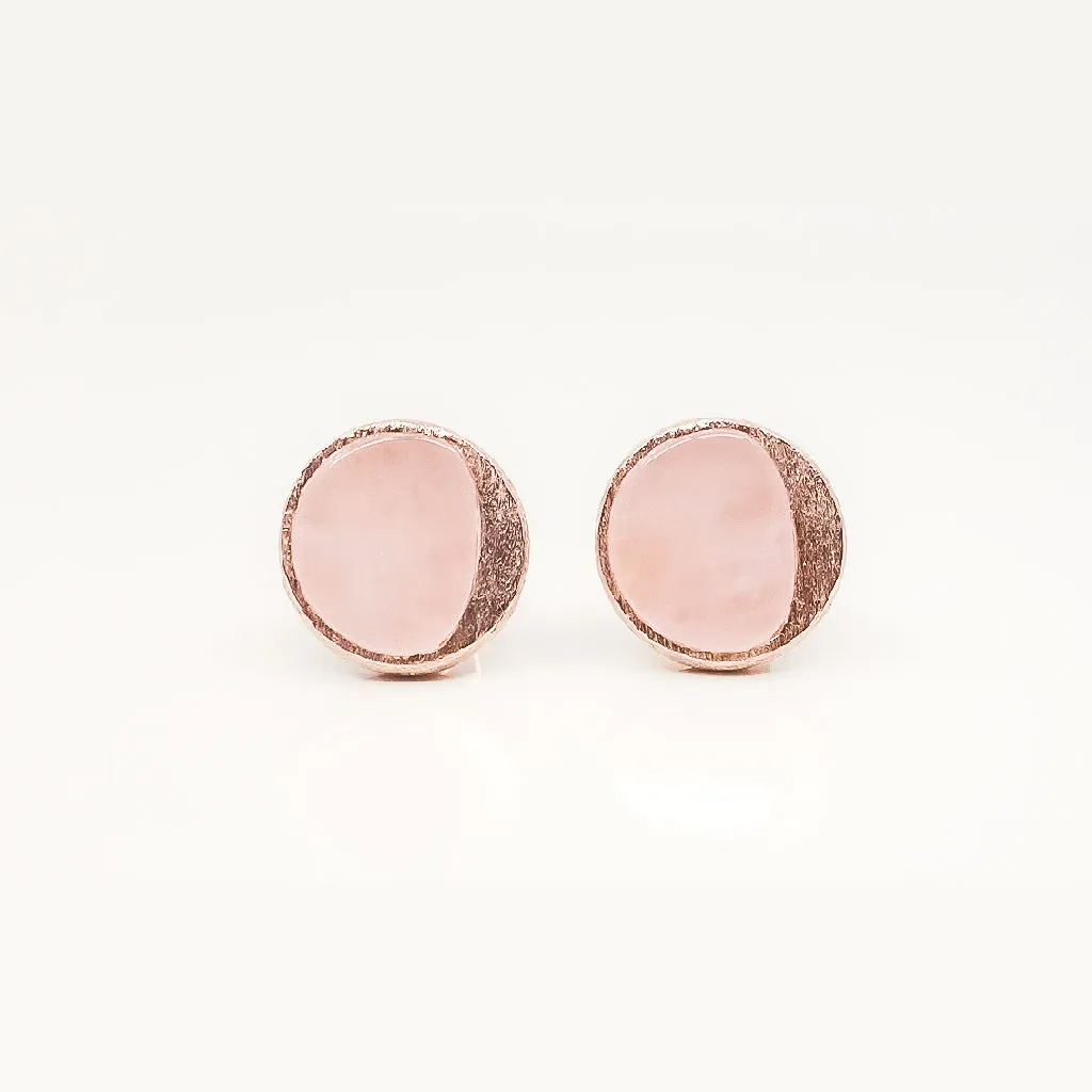 LUNA Rose Stud Earrings