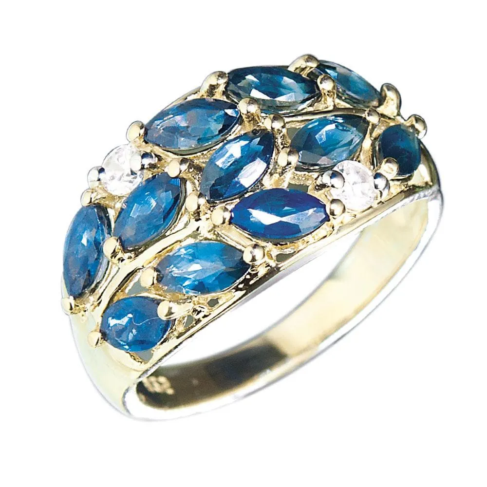 Marquise Sapphire Ring