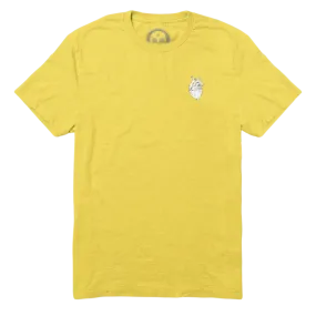 Midnight Skateboarding - Anatomical Heart Forever (Prism) Tee - Yellow