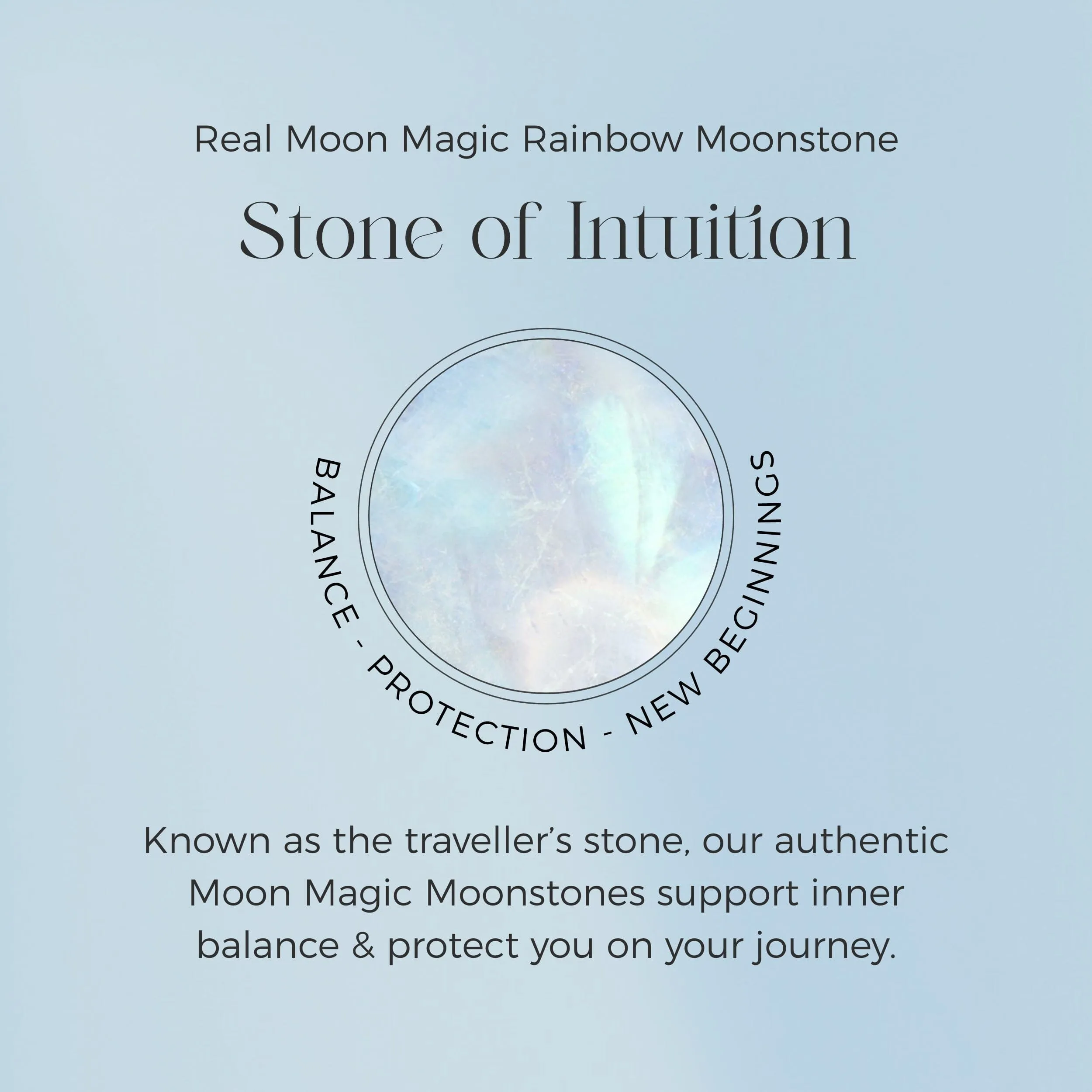 Moonstone Necklace - Trinfinity