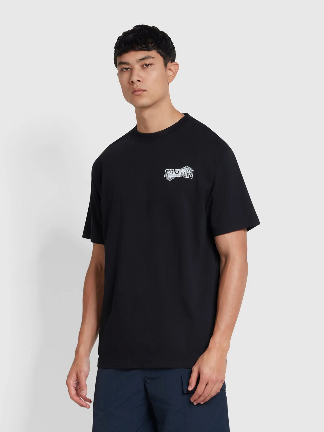 Moore Graphic Print T-Shirt In Black