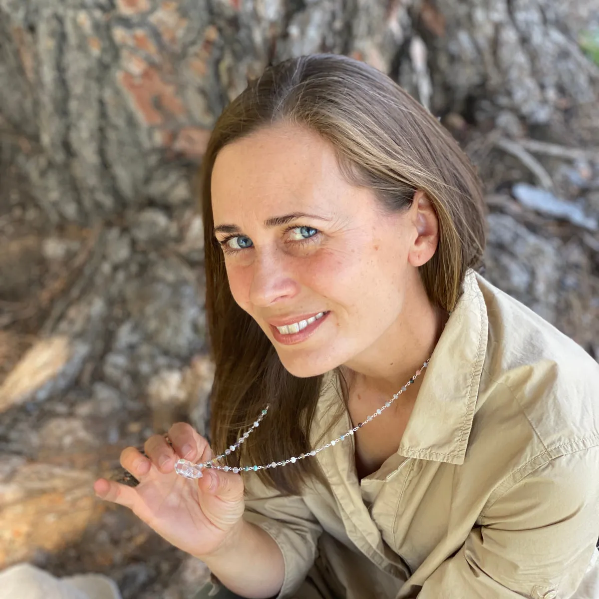 Mother Earth Necklace with the Best Healing Crystals for a Happy Life