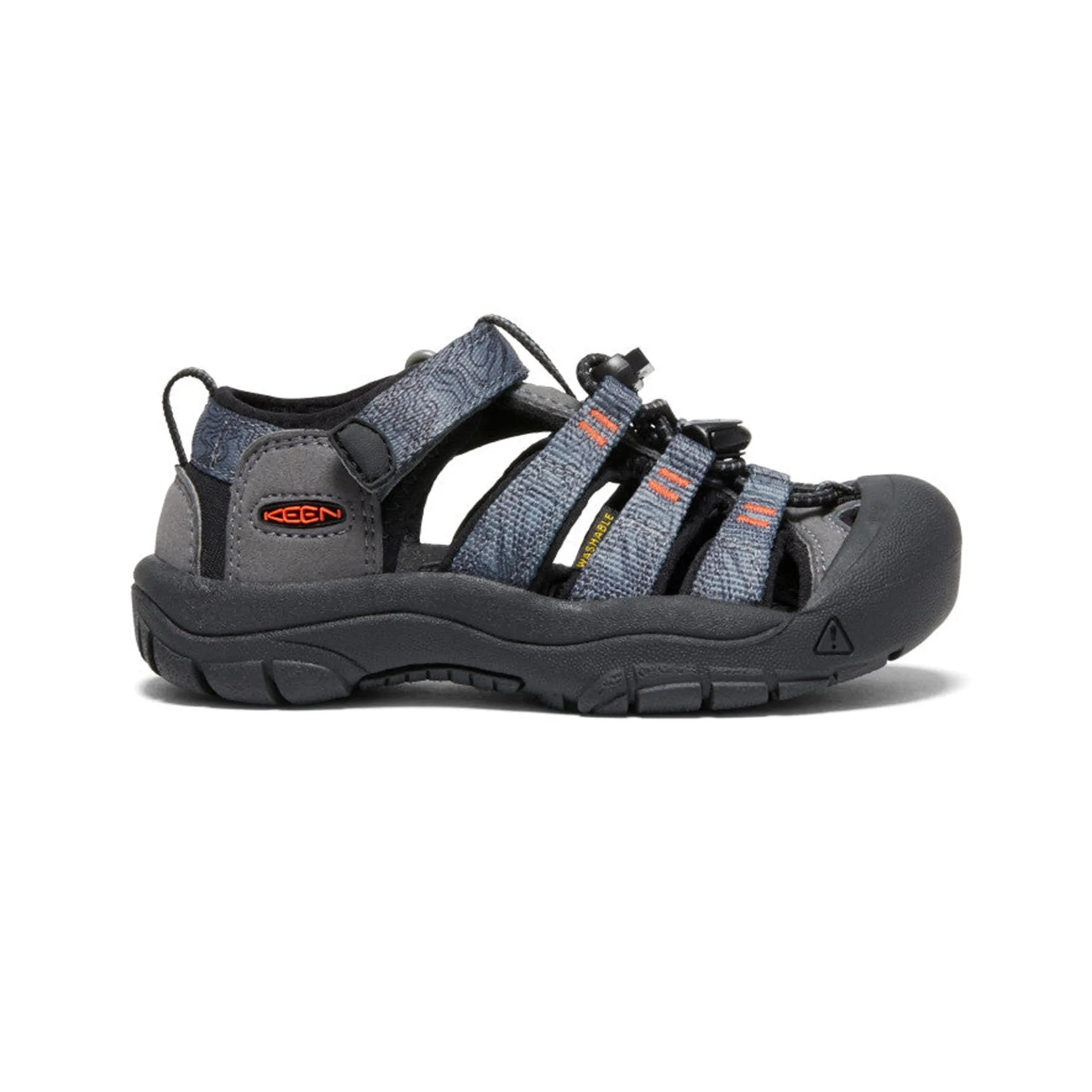 Newport H2 Kids' Active Sandal - Steel Grey/Black