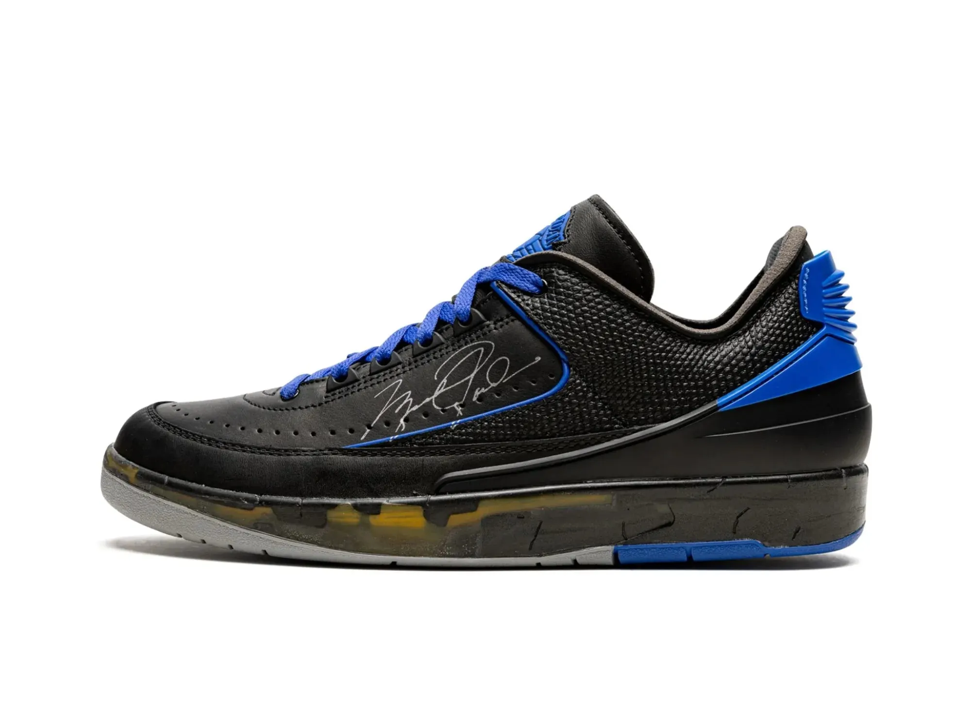 Nike Air Jordan 2 Retro Low SP X Off-White "Black Blue"