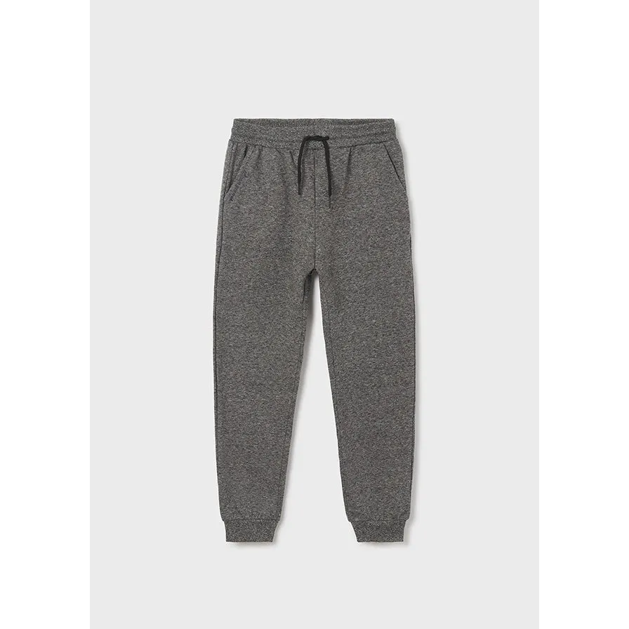 Nukutavake Basic Cuffed Fleece Trousers _Grey 705-70