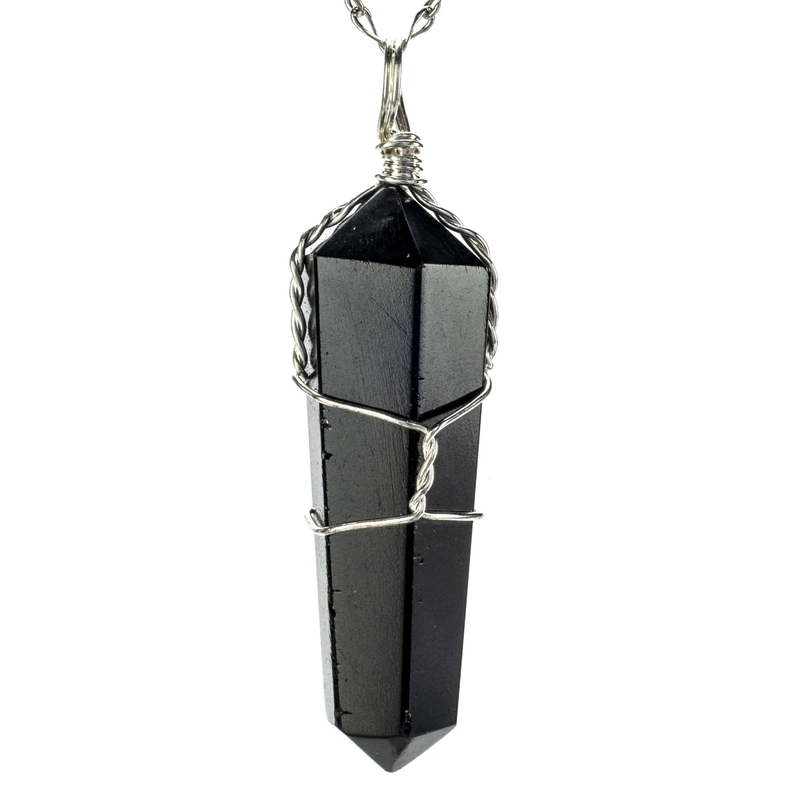 Obsidian Point Healing Stone Pendant