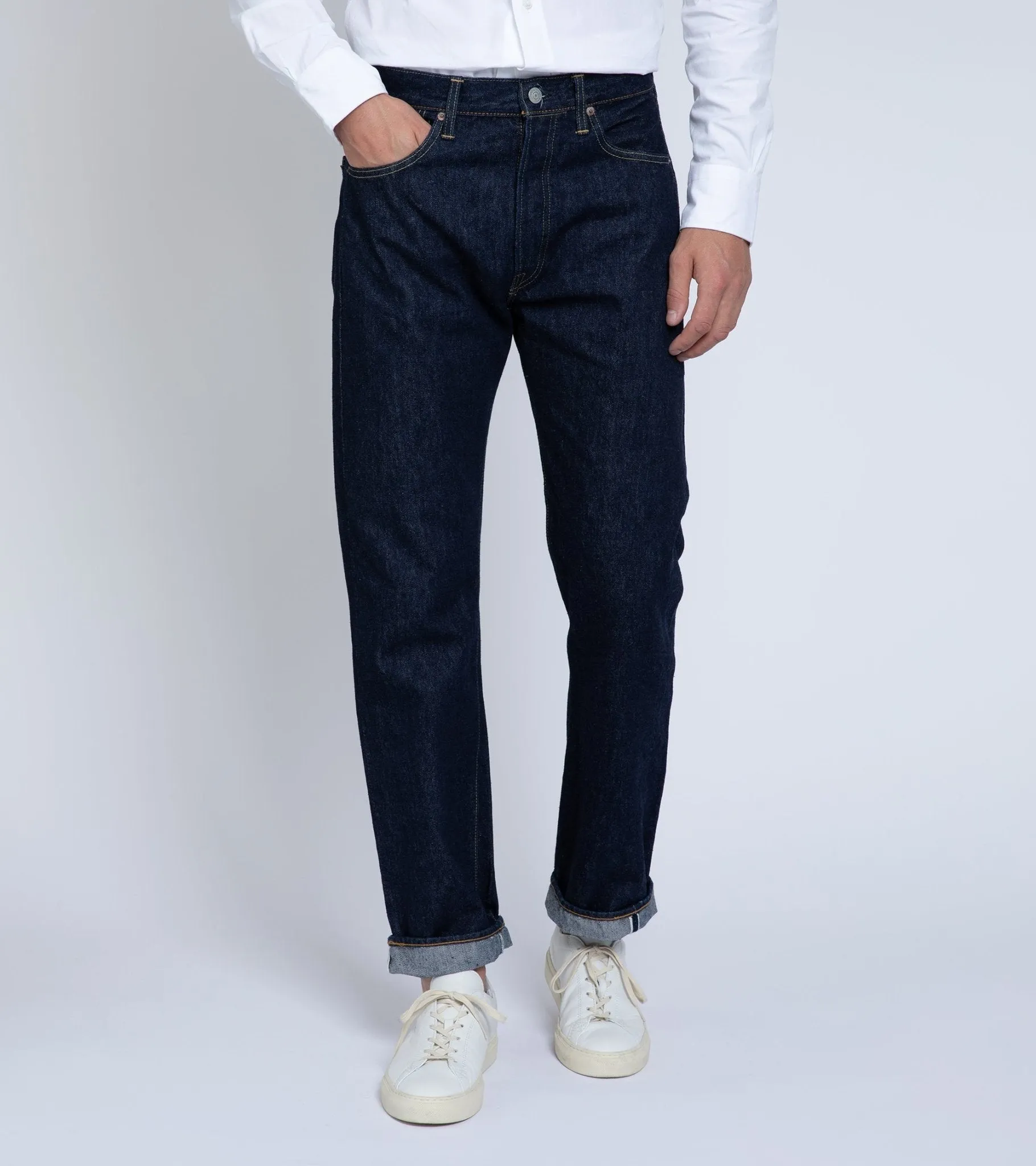 OrSlow 105 Standard Fit Selvedge Denim: One Wash