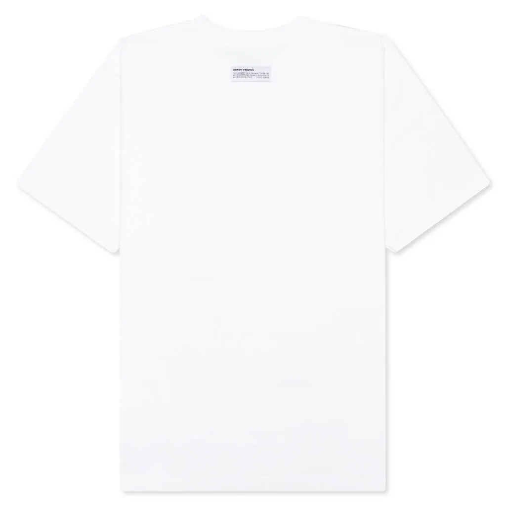 OS Split Herons S/S Tee - White/Orange