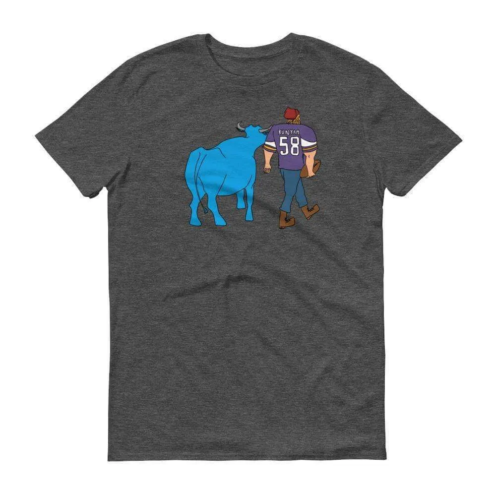 Paul Bunyan/Babe Blue Ox Vikings Fan - Men's/Unisex T-Shirt