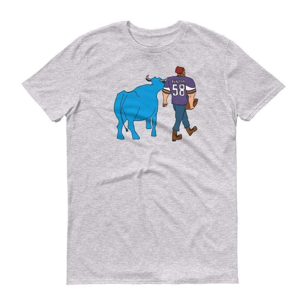 Paul Bunyan/Babe Blue Ox Vikings Fan - Men's/Unisex T-Shirt