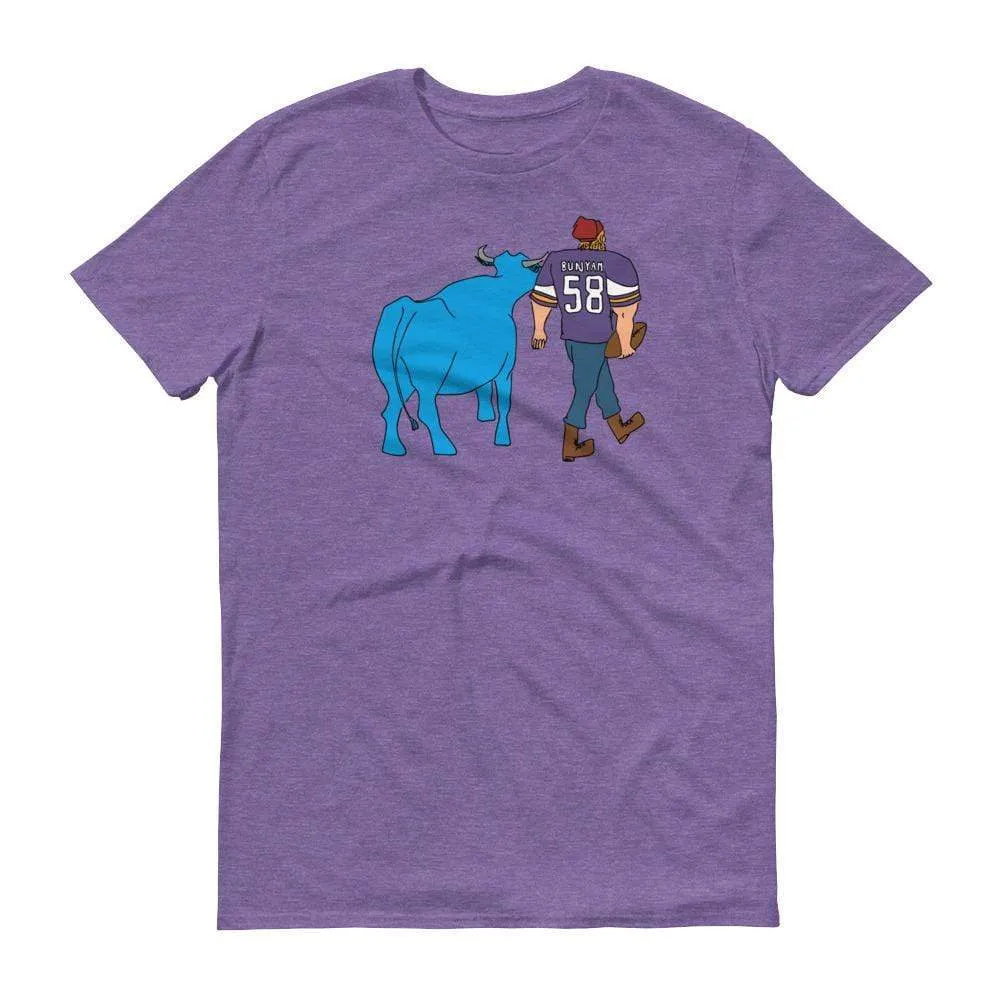 Paul Bunyan/Babe Blue Ox Vikings Fan - Men's/Unisex T-Shirt