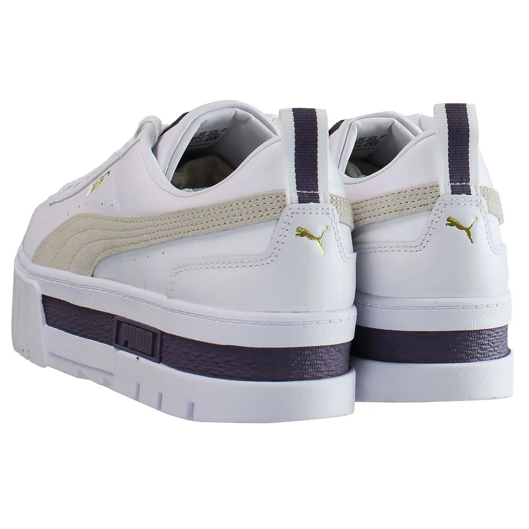 Puma Mayze White Womens Trainers