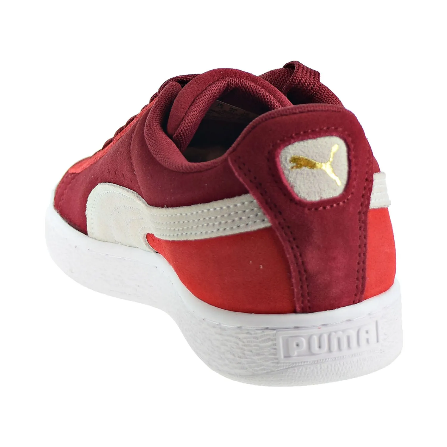 Puma Suede Classic Men's Shoes Rhubarb/Puma White/High Risk Red