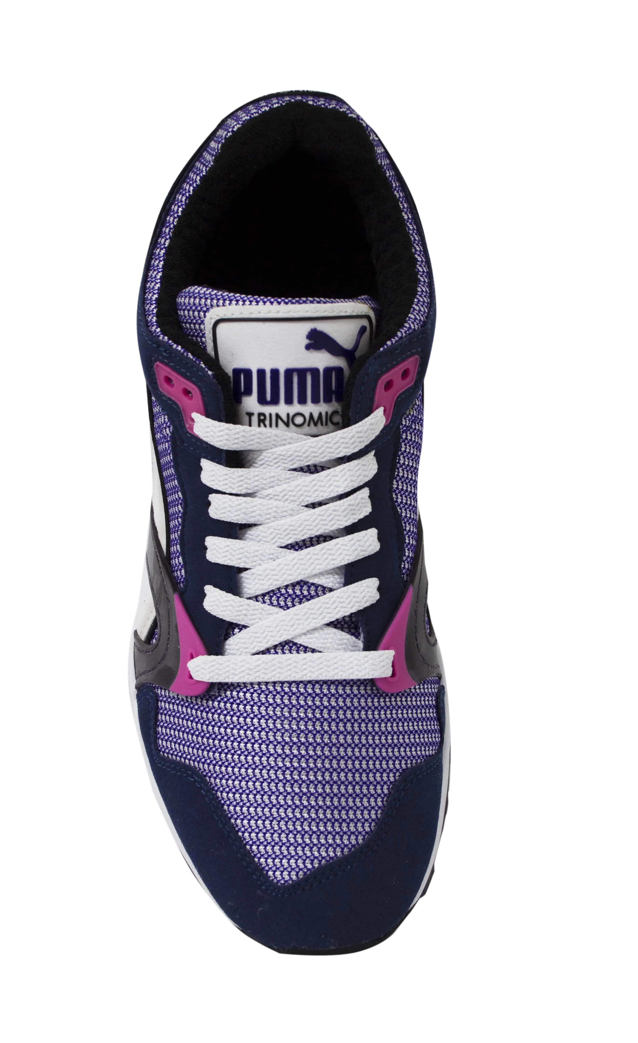 Puma Trinomic XT 1 Plus Blue Lace Up Mens Trainers Running Shoes 355867 07