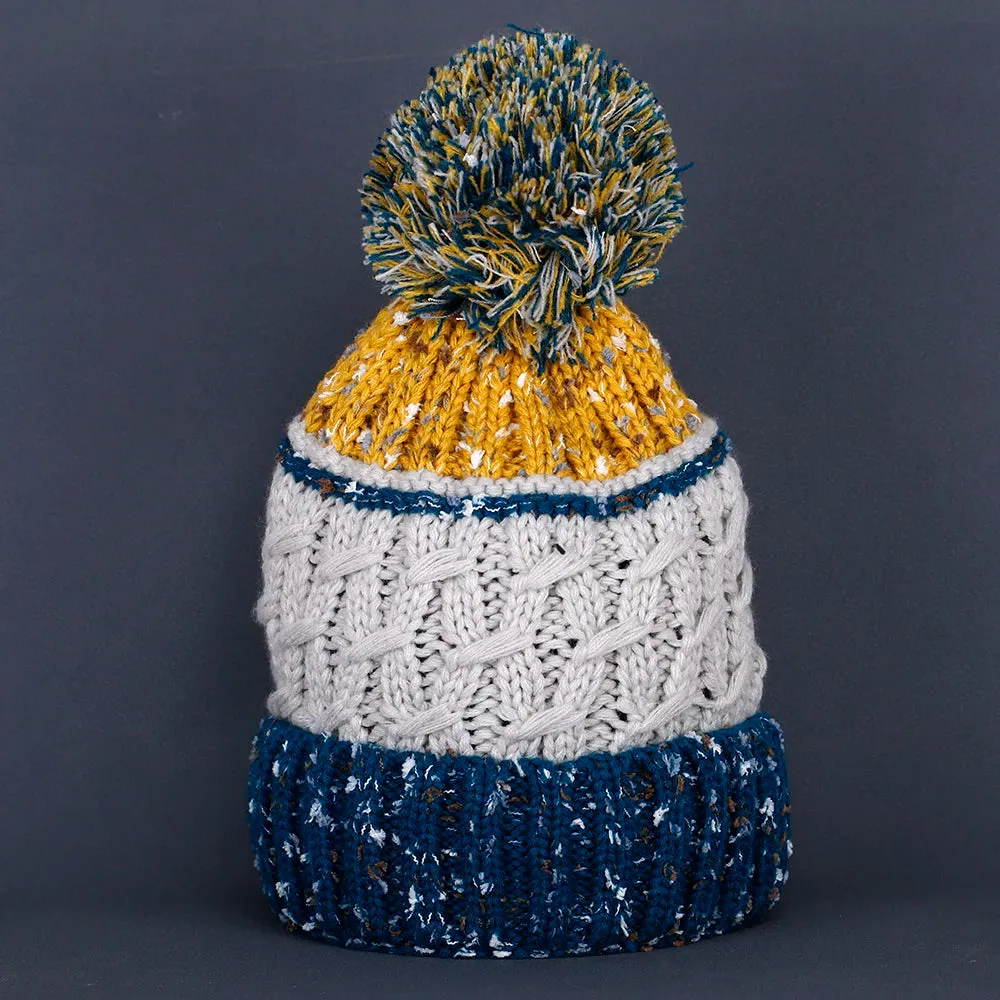 Retro fun Ball stripe Knitted Hat