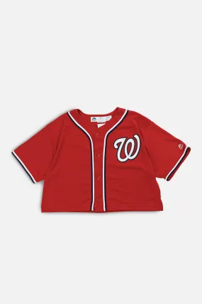 Rework Crop Washington Nationals MLB Jersey - S