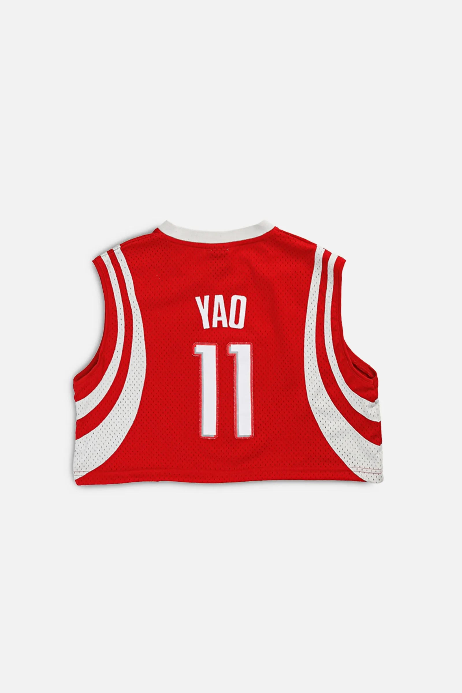 Rework Houston Rockets NBA Crop Jersey - L