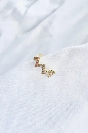 Rye Ear Cuff, Gold