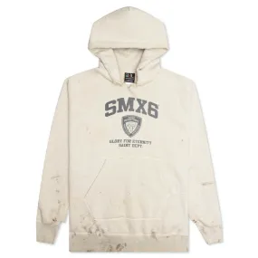 Saint Michael x Shermer Academy NYPD Hoodie - Grey