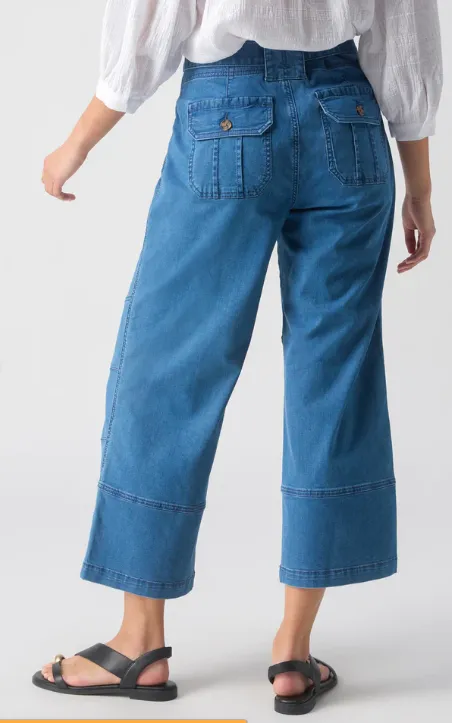 Sanctuary Reissue Sash Pant in Spring Valley