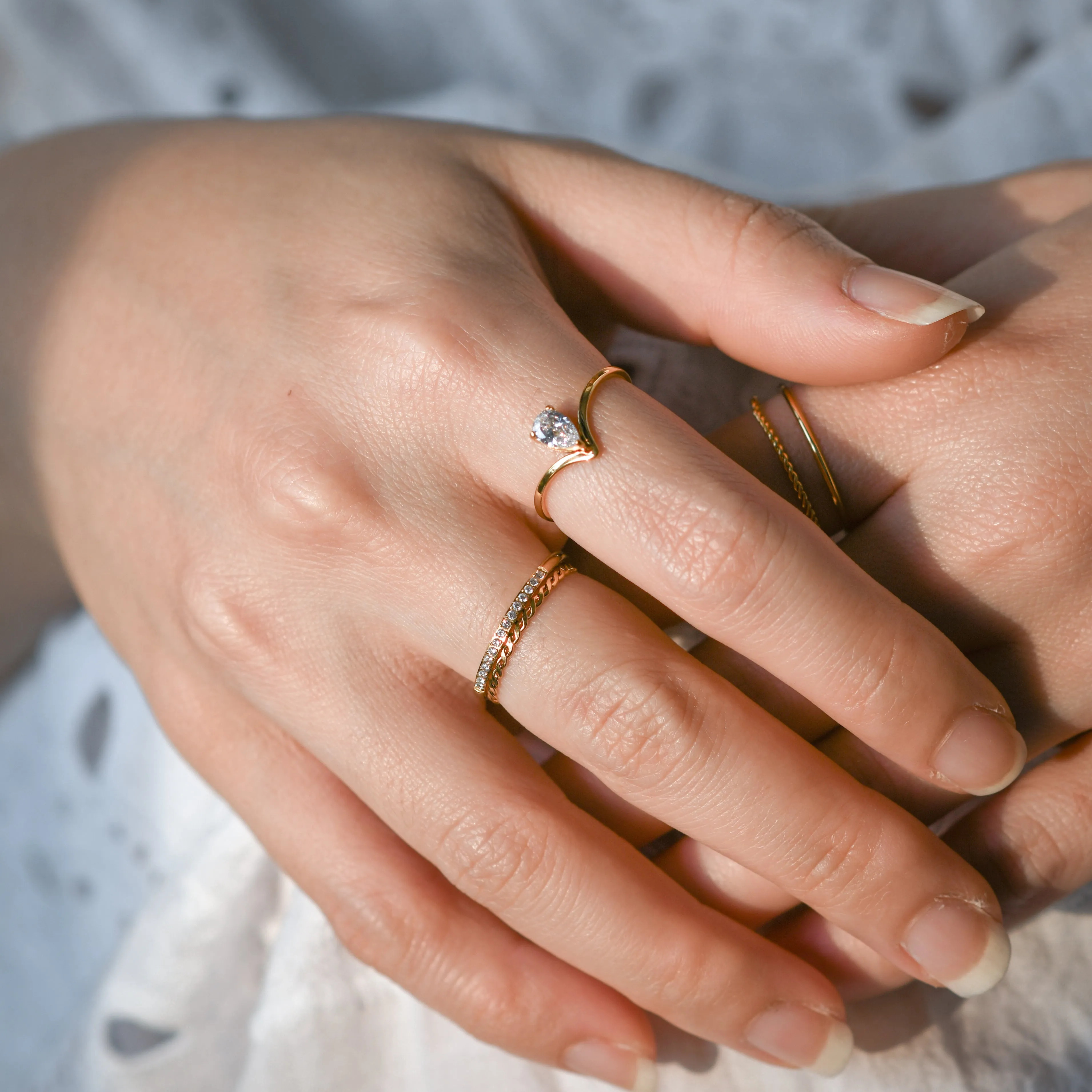 Sandrinne Weave Ring