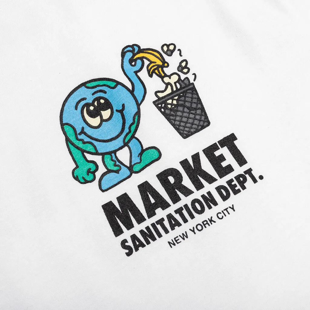 Sanitation Dept T-Shirt - White