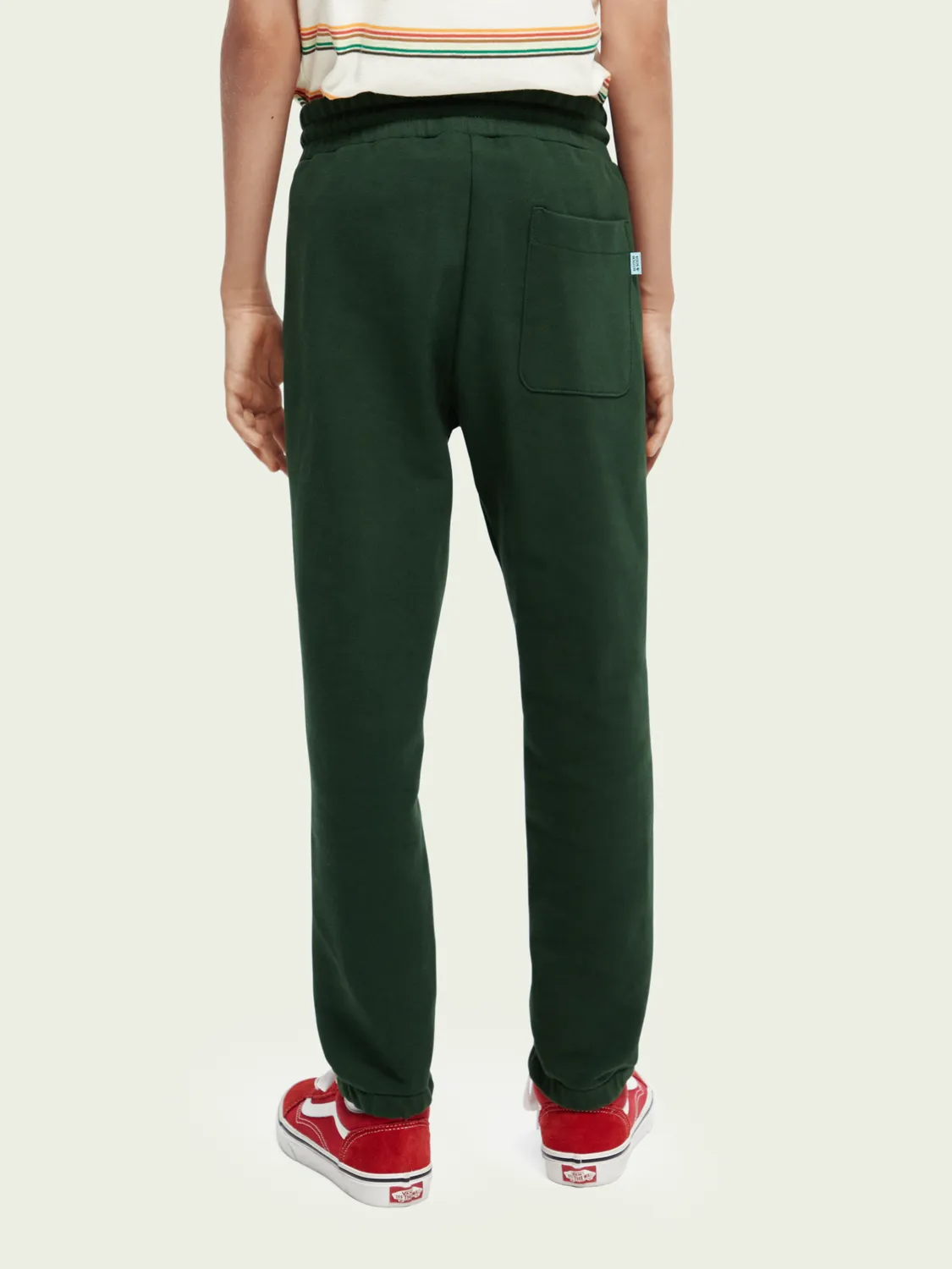 Scotch & Soda Boys Classic Sweatpants _Green 167537-1214