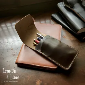 Shell Pen Case (Medium)【Horween】シェルコードバンのペンケース (Mサイズ)