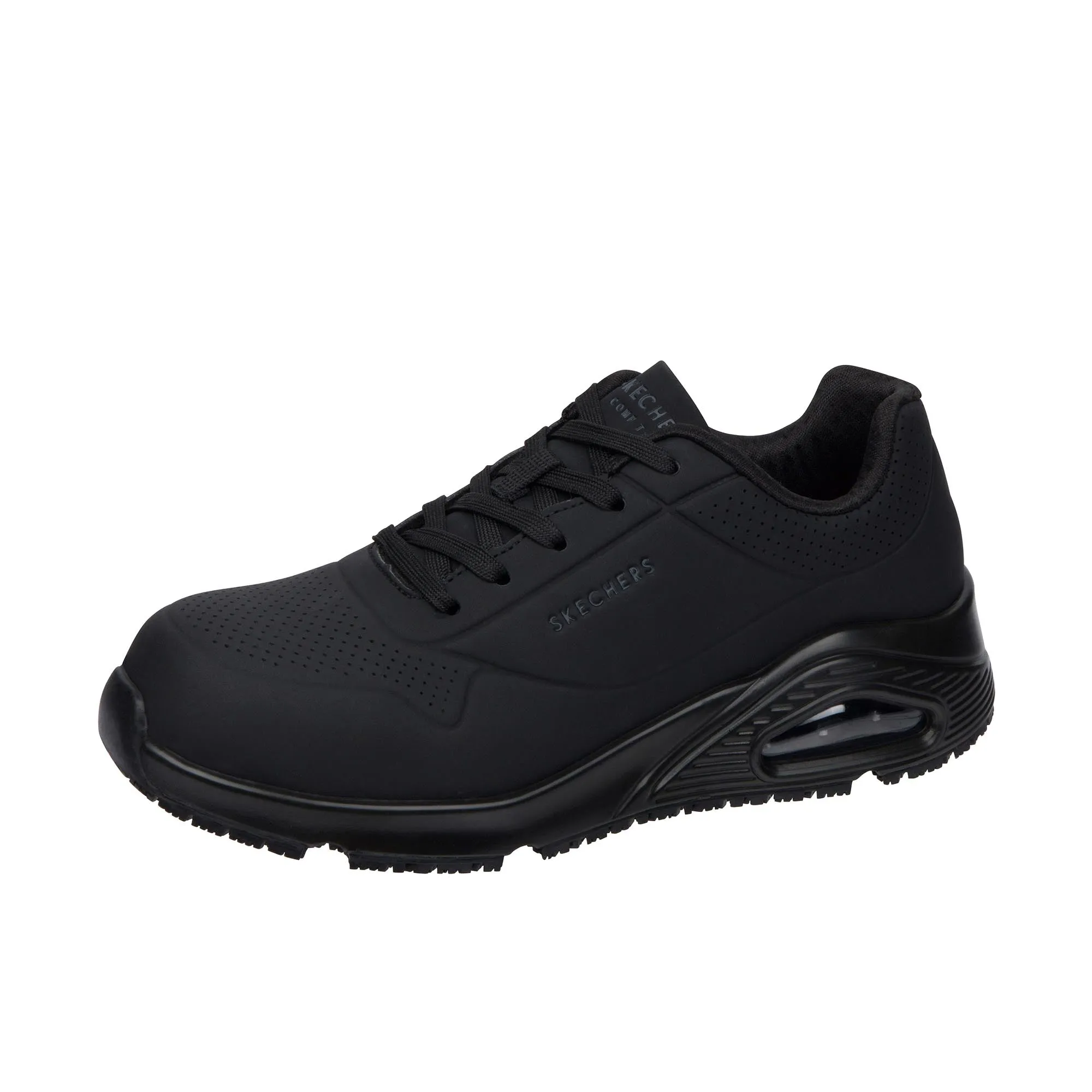 Skechers Womens Uno Deloney Composite Toe Black