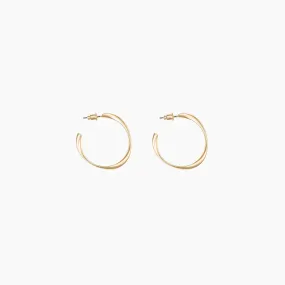 Small Leslie Hoop Earrings