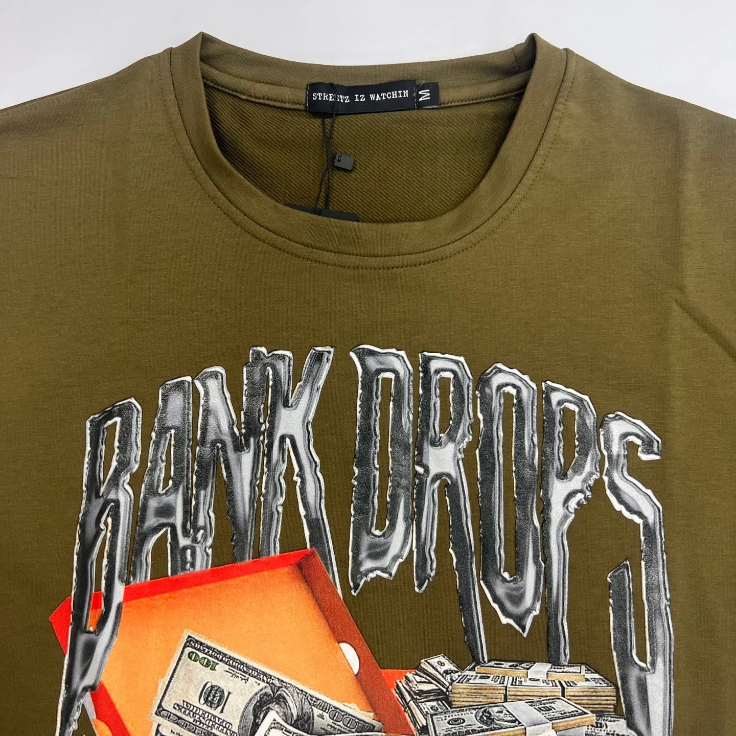 Streetz Iz Watchin Bank Drops Graphic T-Shirt