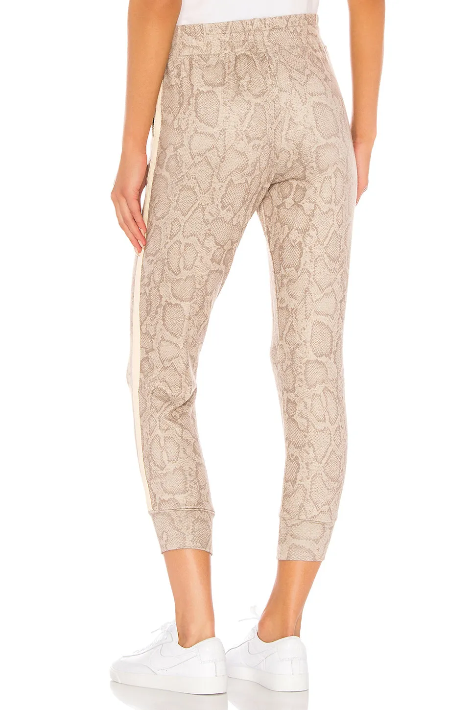 Sundry Snake Print Jogger Sweat Pant Sand