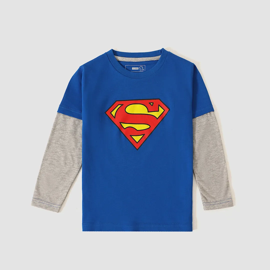 Super Man Full Sleeve T-shirt