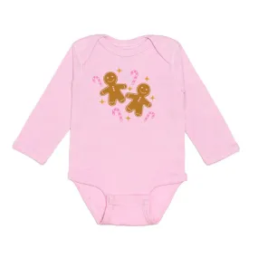 Sweet Wink - Gingerbread Long sleeve Bodysuit