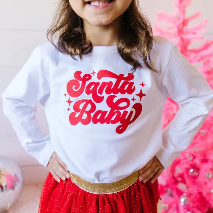 Sweet Wink - Santa Baby Christmas Long sleeve Shirt