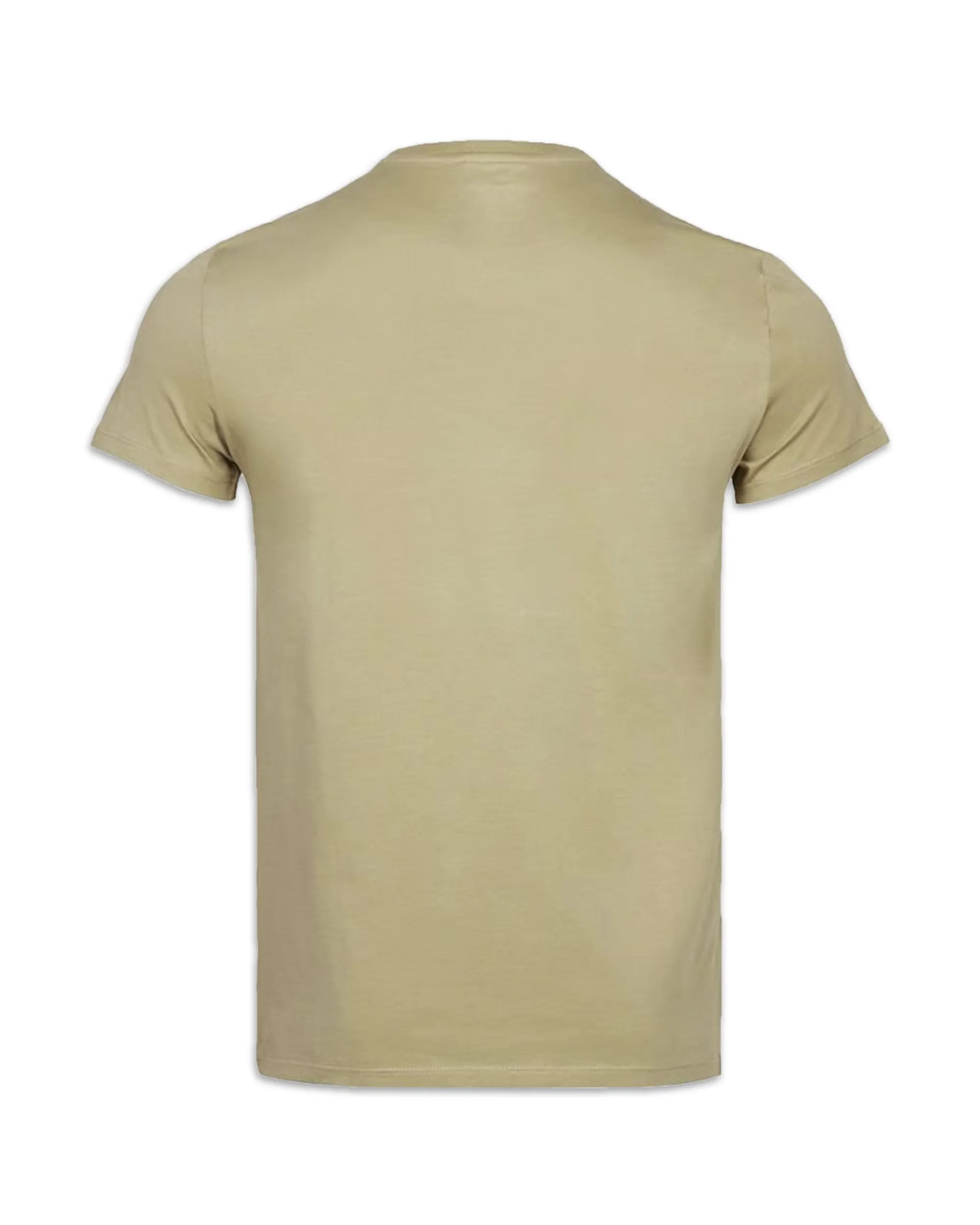 T-Shirt Uomo Lacoste Basic Logo beige