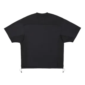 TEAMJOINED JOINED URBAN PANELED EXTRA-OVERSIZED JERSEY-BLACK