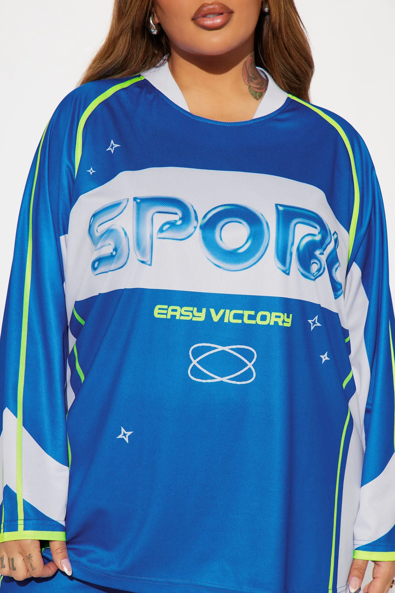 To Victory Short Set - Blue/combo