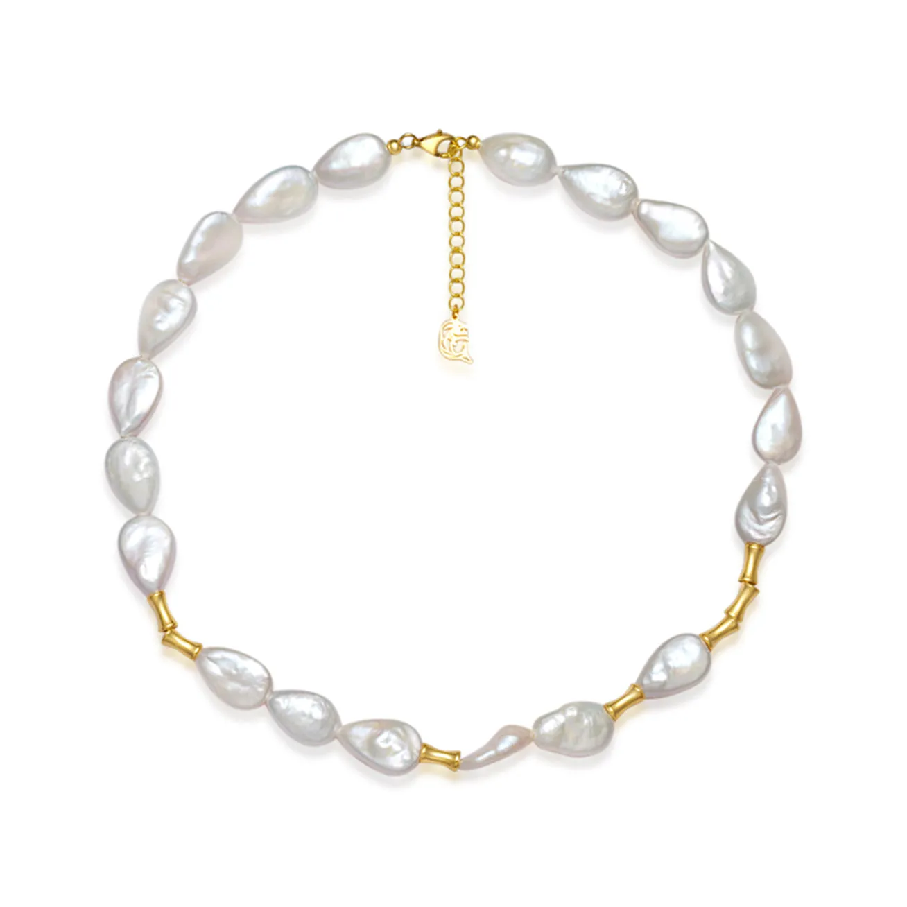 Top Lustre Freshwater Baroque Pearl Necklace WN00588