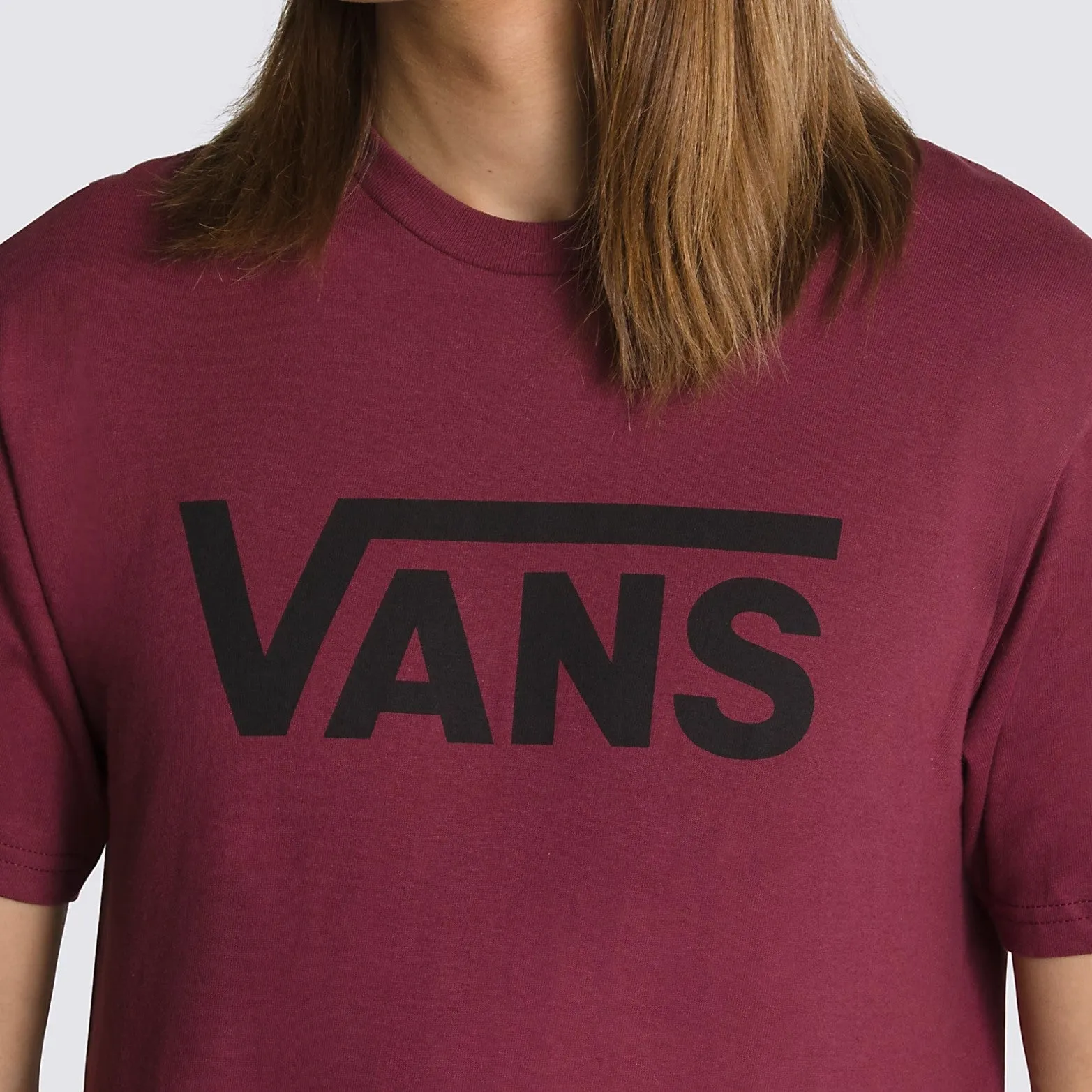 VANS Classic T-Shirt - Burgundy